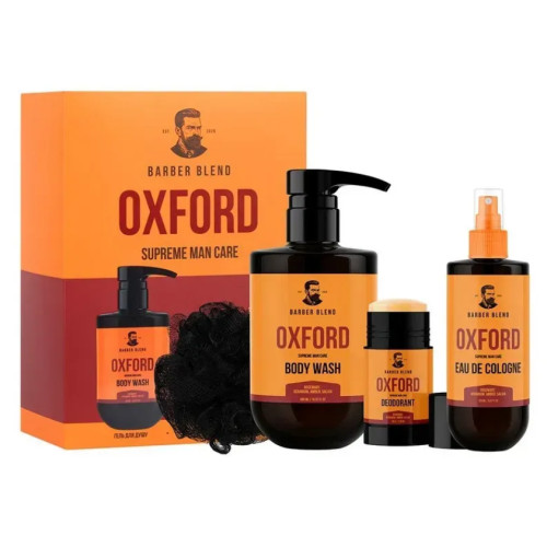 Подарунковий набір для чоловіків Barber Blend Oxford
